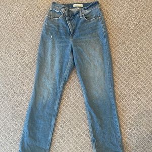 Abercrombie blue jeans (curve love)